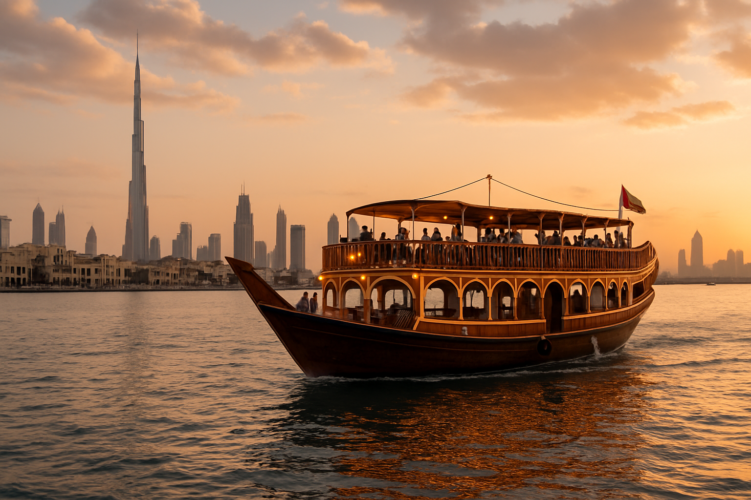 Dubai Creek traditional dhow cruise